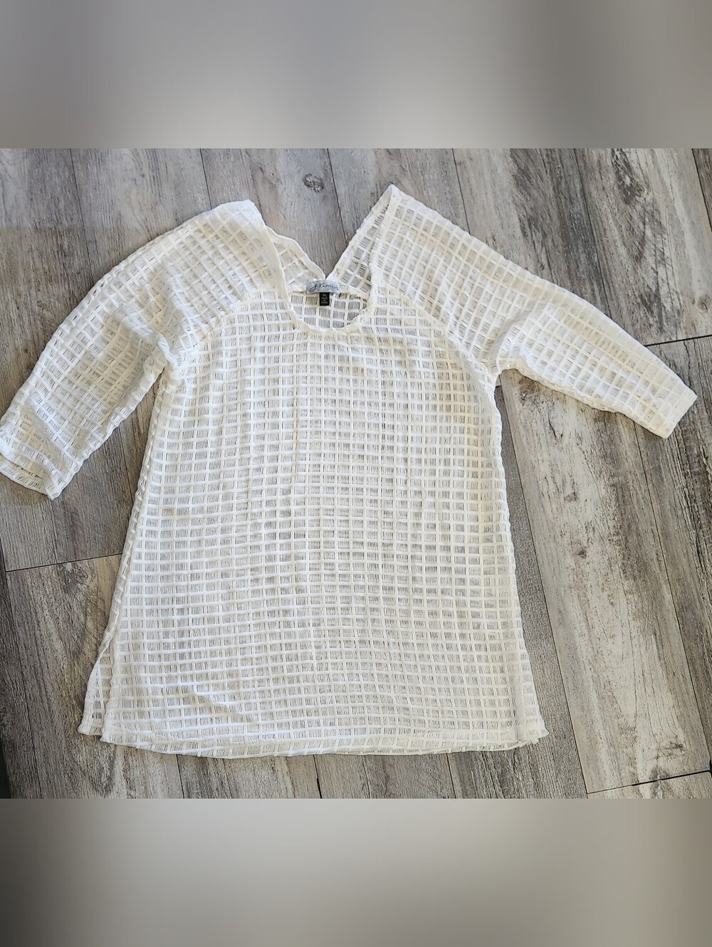 J. Valdi Tropez Scoop Neck Tunic Cover-Up